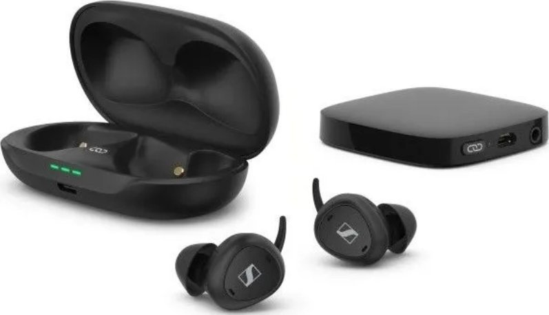 Kufje Sennheiser TV Clear, wireless, Bluetooth, të zeza