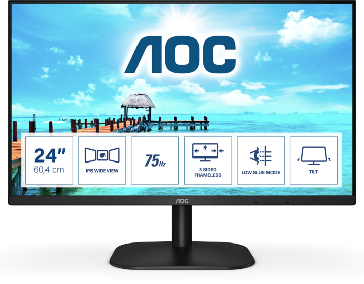 Monitor AOC 24B2XH -  23,8'' LED