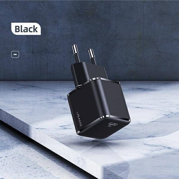 Karikues muri Usams T42 CC140TC01, 1x USB C, 25W, i bardhë