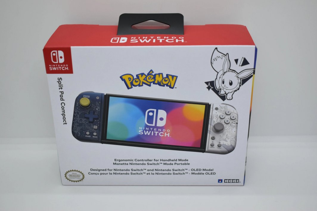 Kontroller Nintendo Split Compact, wireless, shumëngjyrësh