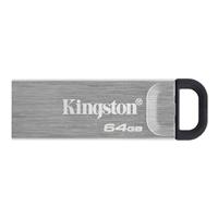 USB Kingston DataTraveler Kyson 64GB, USB 3.2, metalik, gri