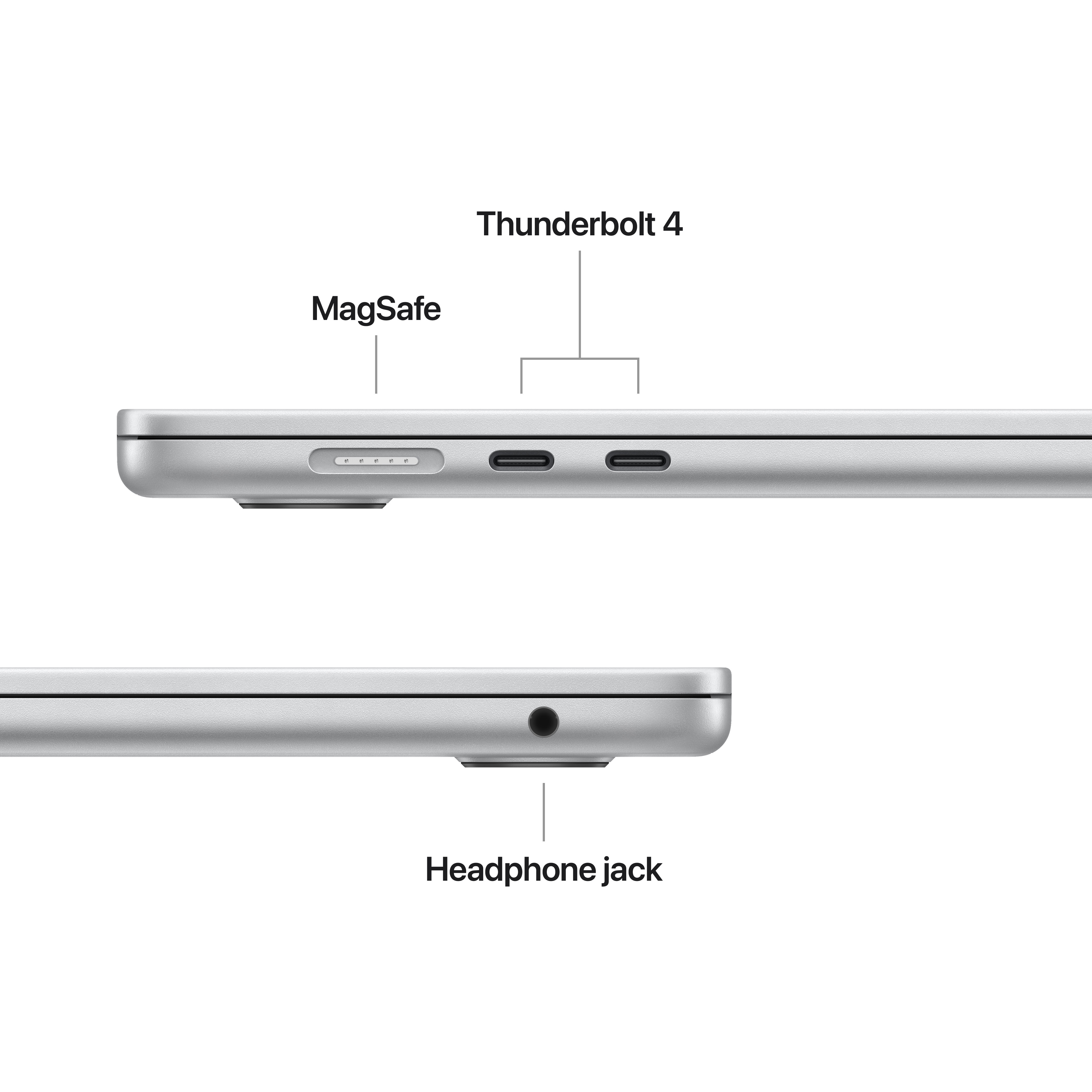 Apple MacBook Air, 15.3", M4 10-core, 16GB, 256GB SSD, 10-core GPU, Silver