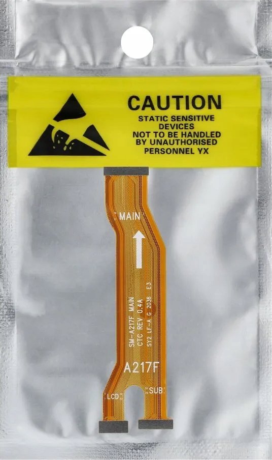 Kabllo sinjali Samsung Galaxy A21s, pjesë zëvendësuese, portokalli