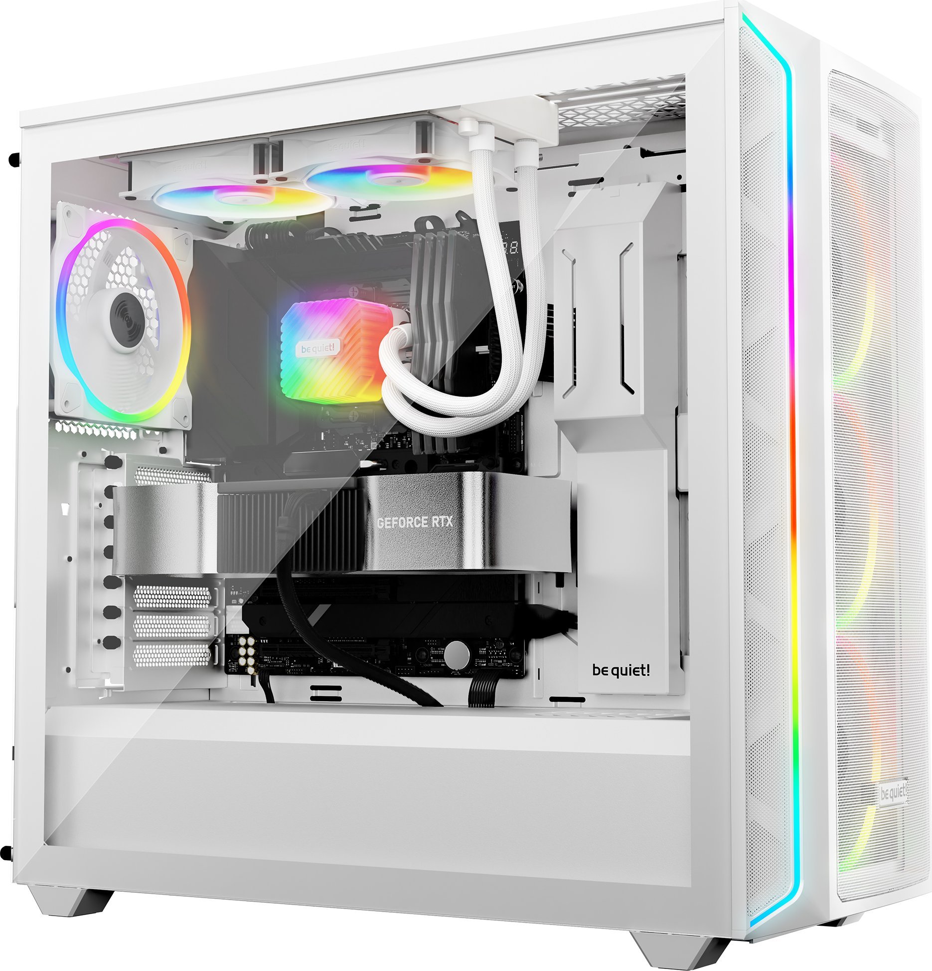 Ладилник за вода Be Quiet! Light Loop 240mm, All in One, ARGB, бел