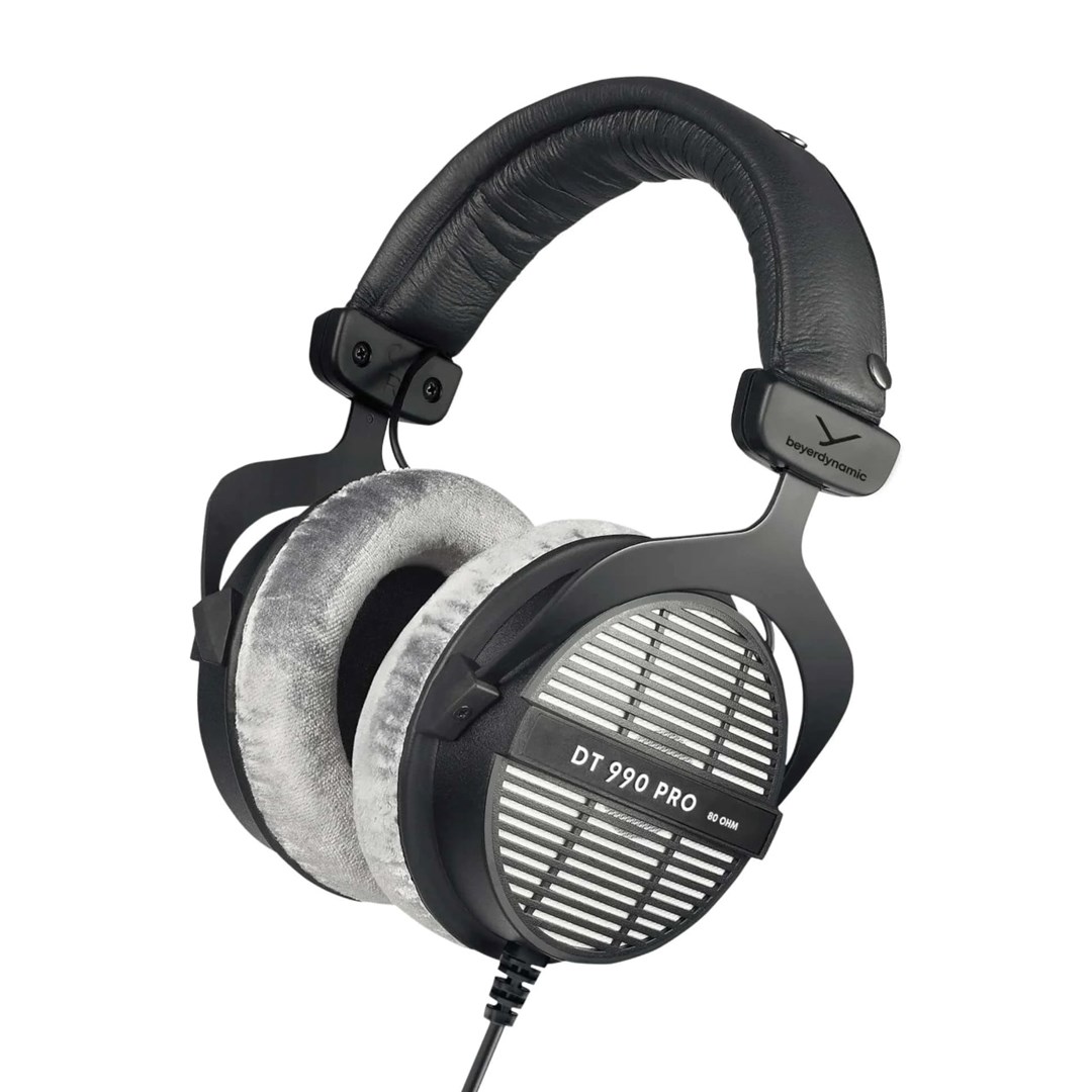 Kufje Beyerdynamic DT 990 PRO 80 OHM, 3 m, me kabllo, të zeza