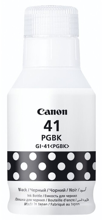 Ngjyrë Canon GI-41PGBK, e zezë