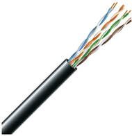 Kabllo rrjeti Dataway Cat.5e UTP, outdoor, 305m, i zi