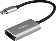 Adapter USB-C në HDMI Yenkee YTC 012, 4K, gri