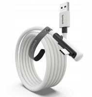 Kabllo VR Syntech Link, 3m, USB 3.0 në USB C, e bardhë