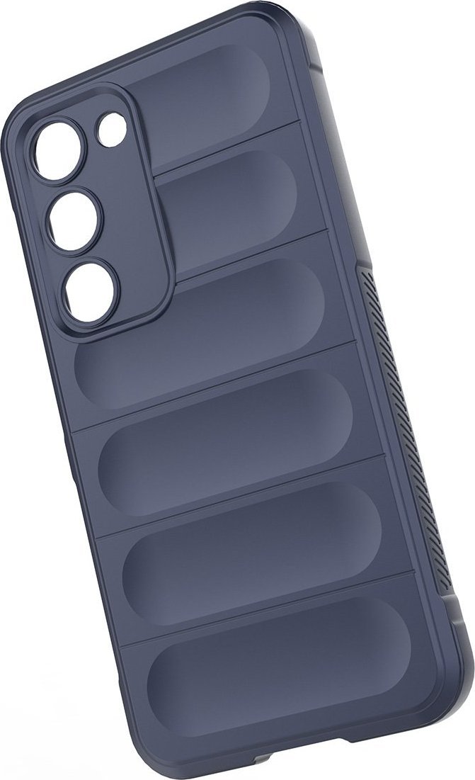 Mbështjellës telefoni Hurtel Magic Shield Case për Samsung Galaxy S23 Plus, fleksibël, i blinduar, blu