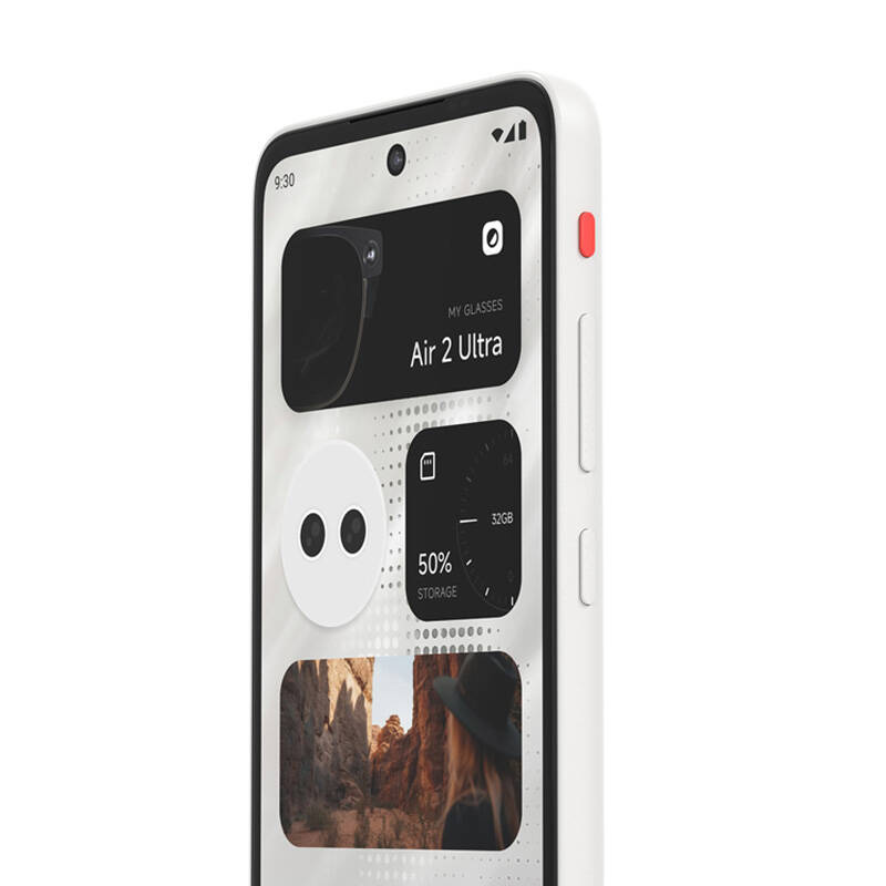 Telefoni XREAL Beam Pro, 8GB RAM, 256GB, i bardhë