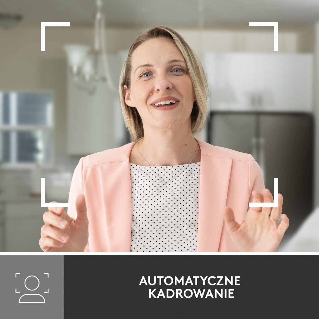 Ueb kamerë Logitech Brio 500 (960-001421), rozë