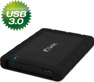 Kuti e jashtme Fantec AluPro U3, 2.5", USB 3.0, e zezë