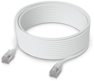 Kabllo rrjeti Ubiquiti UACC-Cable-Patch-EL-C6A-8M-W, Cat6A, 8m, e bardhë transparente