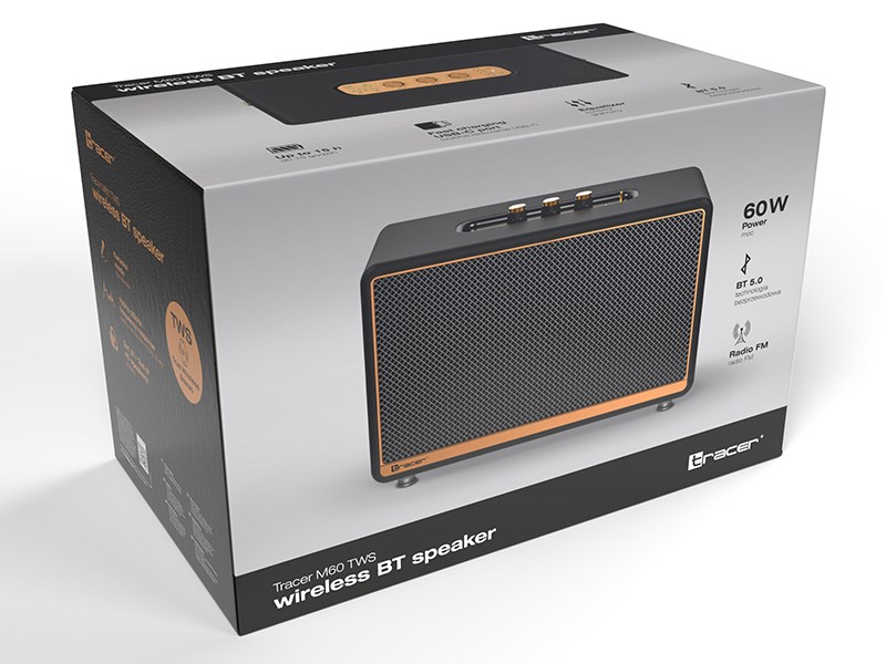 Звучник Bluetooth Tracer M60 TWS 60W TRAGLO47249