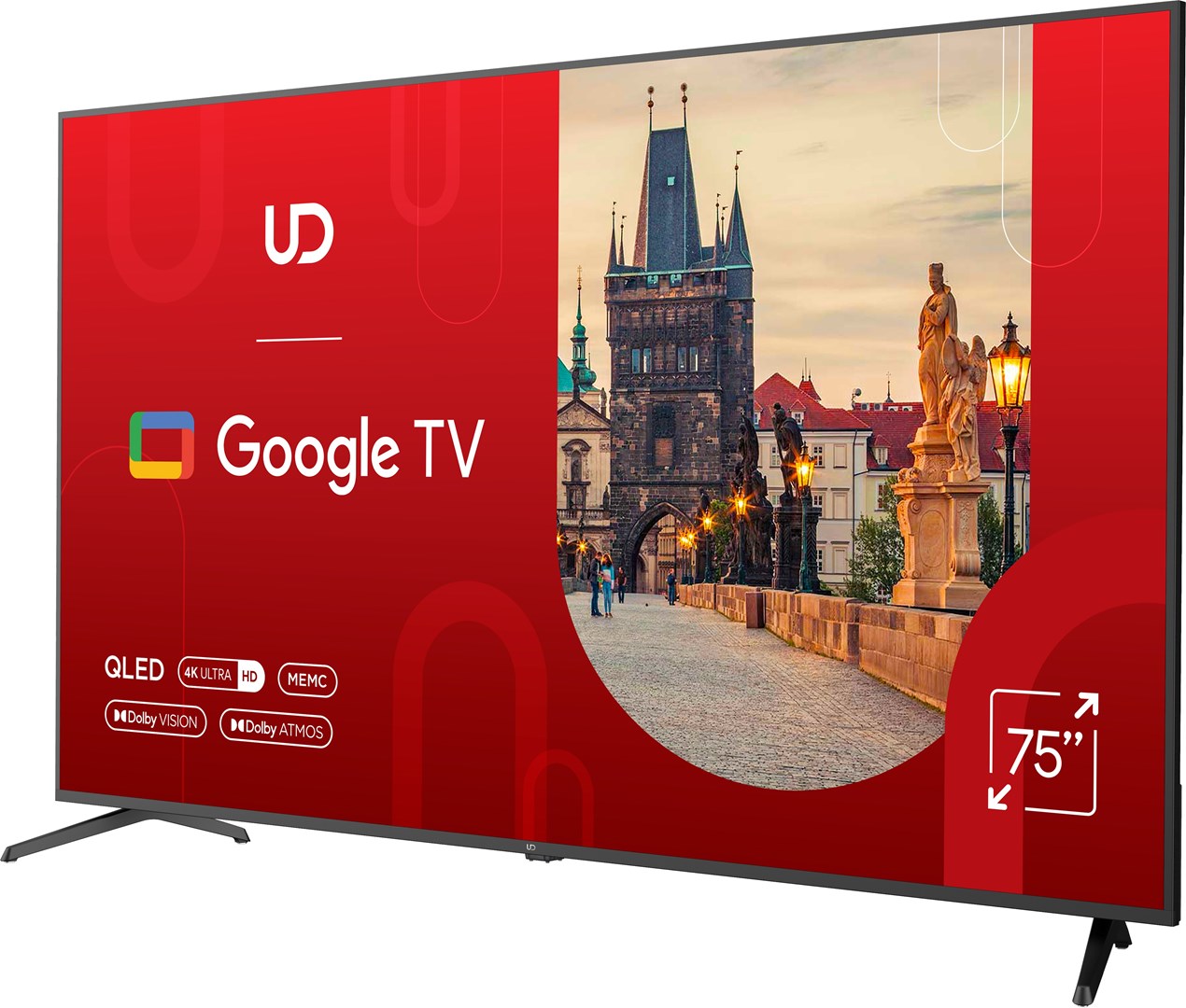 Televizor UD 75QGU8210S, 75", 4K Ultra HD, Q-LED, i zi