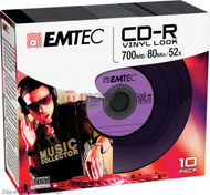 CD-R Emtec, 700MB, 52x, 10 copë