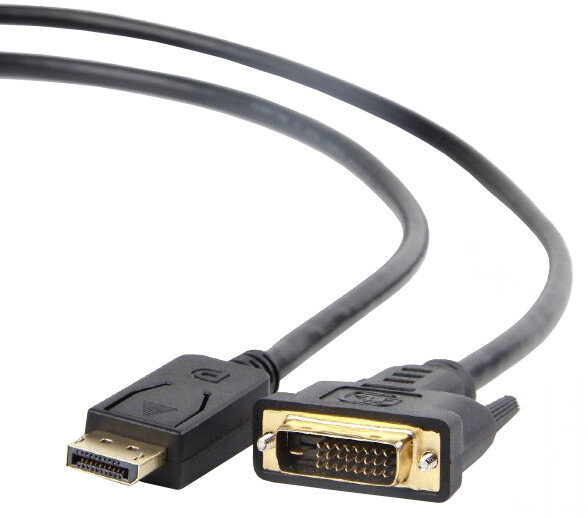 Kabllo Gembird CABLEXPERT, DisplayPort në DVI, M/M, 1.8m, e zezë