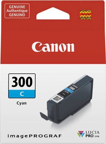 Патрон боја Canon PFI-300C, пигмент, цијан
