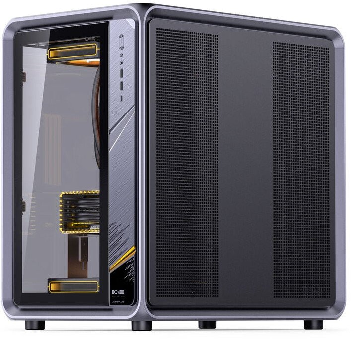 Kullë PC Jonsplus BO400 Mid Tower, ATX, xham i temperuar, e zezë