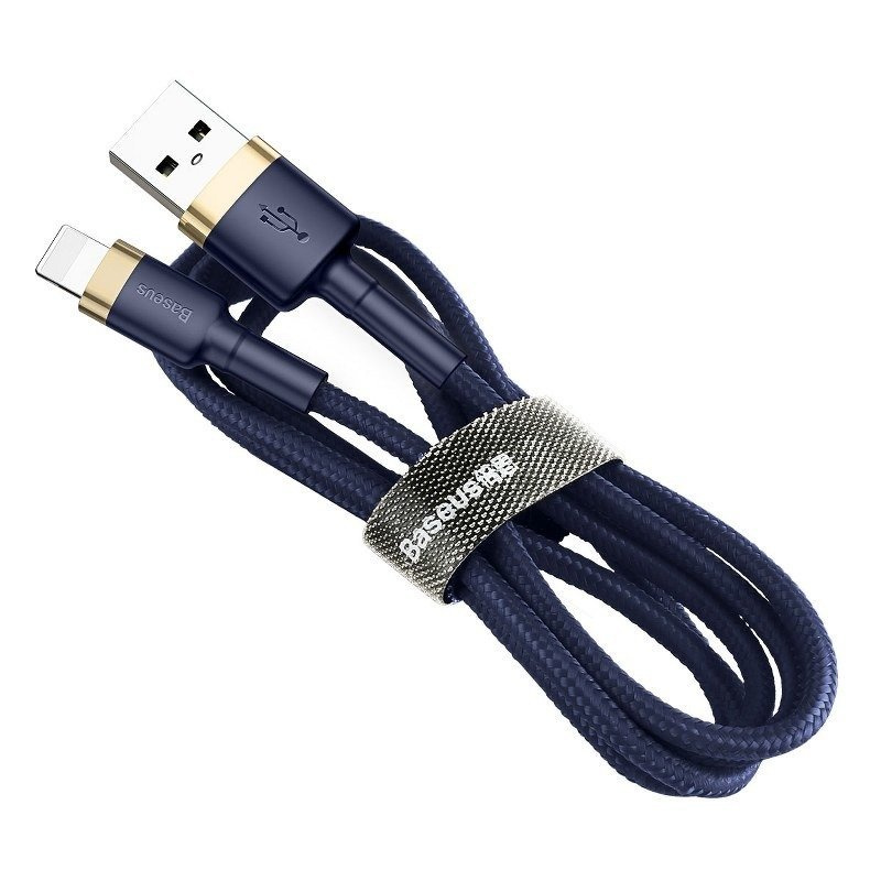 Kabllo karikimi Baseus CALKLF-CV3, USB A në Lightning, 2 m, blu