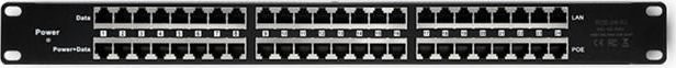 Passive Rack Picture Patch panel Qoltec Rack, 24 porta Passive PoE, 48V, i zi | Gjirafa50