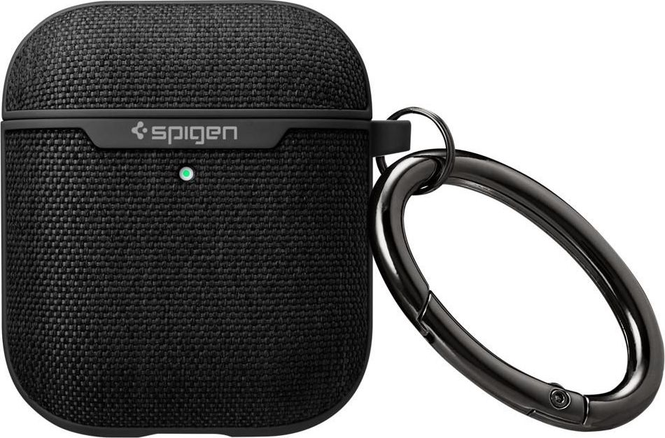 Mbulesë Spigen Urban Fit për AirPods 1/2, me klips, e zezë