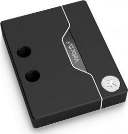 Bllok uji CPU EK-Quantum Velocity² D-RGB AM5, nickel acetal, me ndriçim RGB, i zi