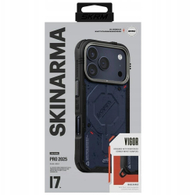 Këndëse SkinArma Vigor MagSafe për iPhone 17 Pro, mbrojtje 360°, blu