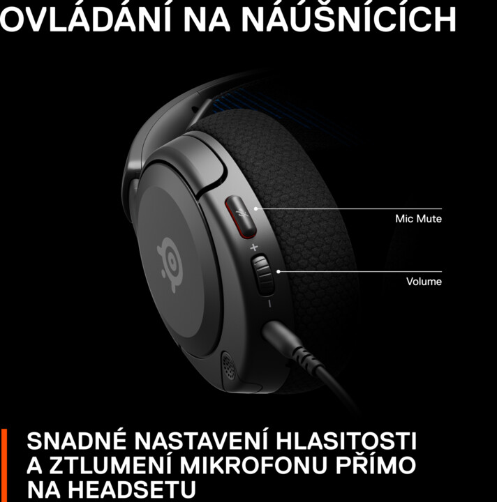 Kufje SteelSeries Arctis Nova 1P, të zeza