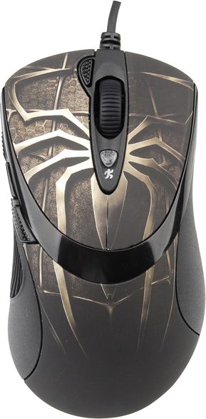 Maus lojërash A4Tech EVO XGame Oscar X747, 3600 DPI, me kabllo, kafe e zezë