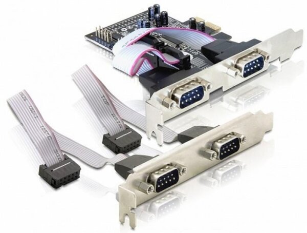 Kartelë kontrolluese Longshine PCIe, 2 porta paralele, retail