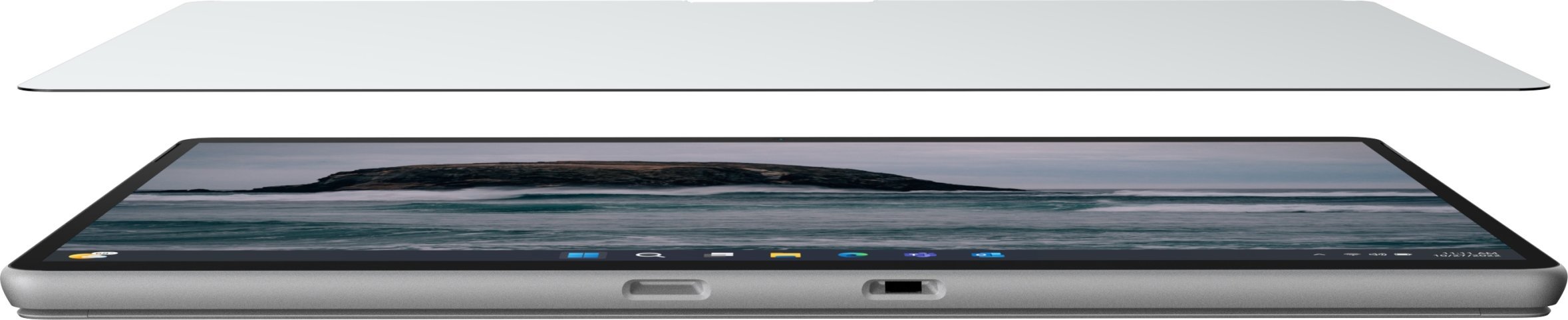 Mbrojtës ekrani UAG Glass Shield Plus për Surface Pro 9, xham i temperuar 9H, transparencë e lartë, transparent