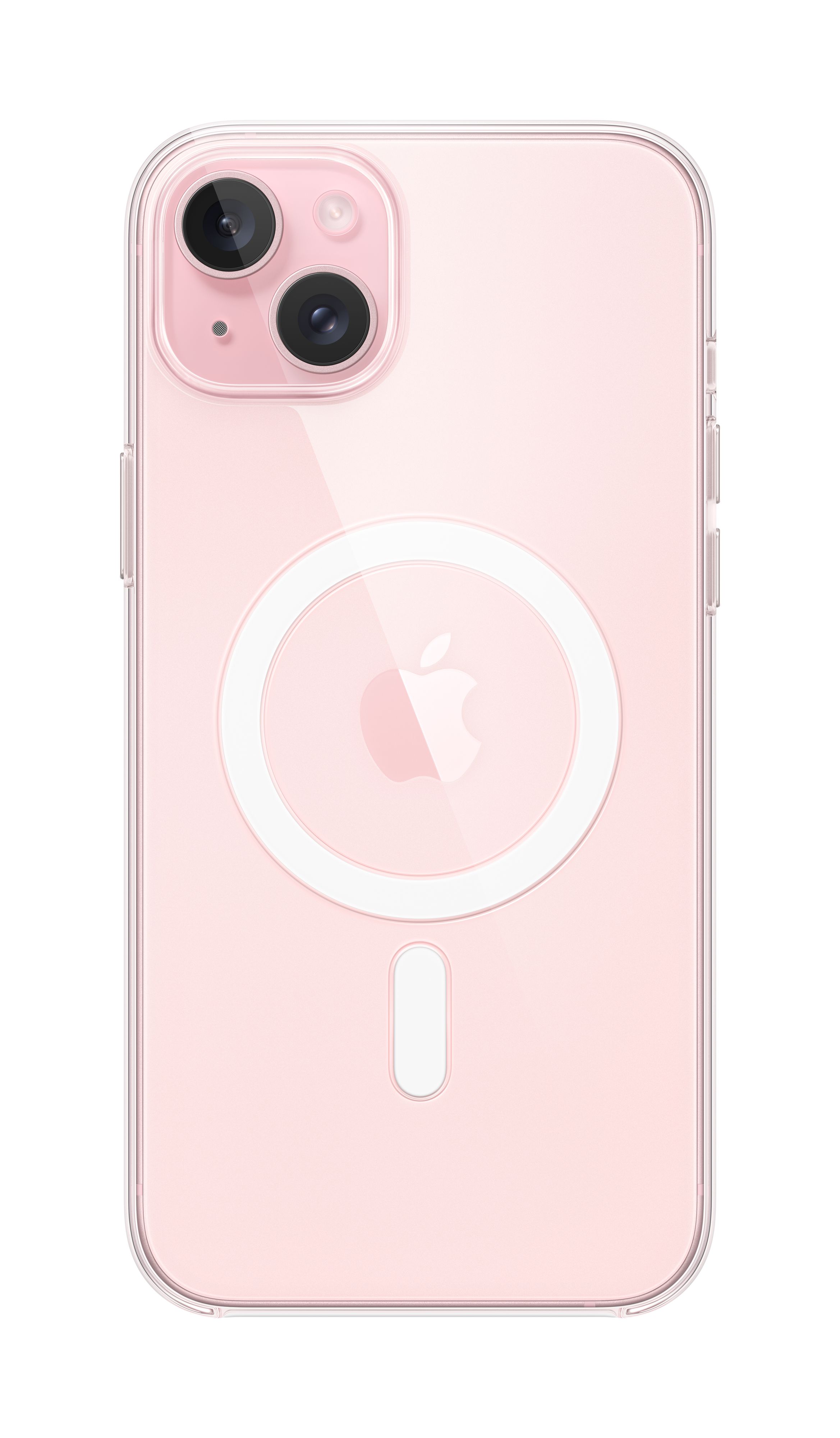 Apple iPhone 15 Plus Clear Case me MagSafe