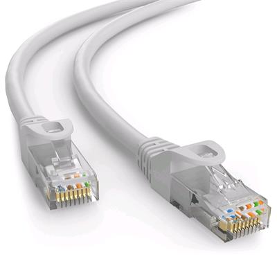 Kabllo ethernet Kabel C-TECH, Cat6e, UTP, 3m, e bardhë