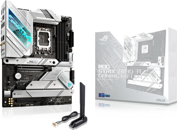Pllakë amë ASUS ROG STRIX Z690-A GAMING WIFI D4 - Intel Z690