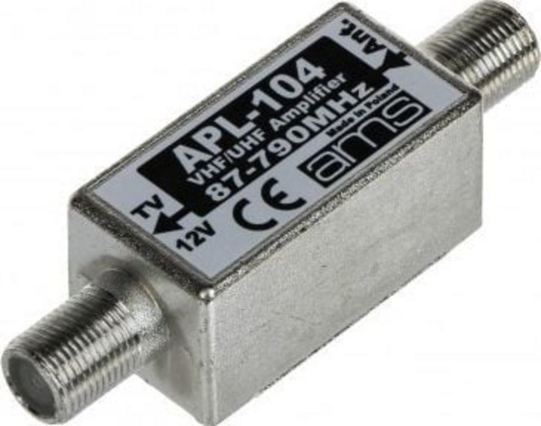 Përforcues i antenës AMS APL-104 FM, VHF, UHF AMS