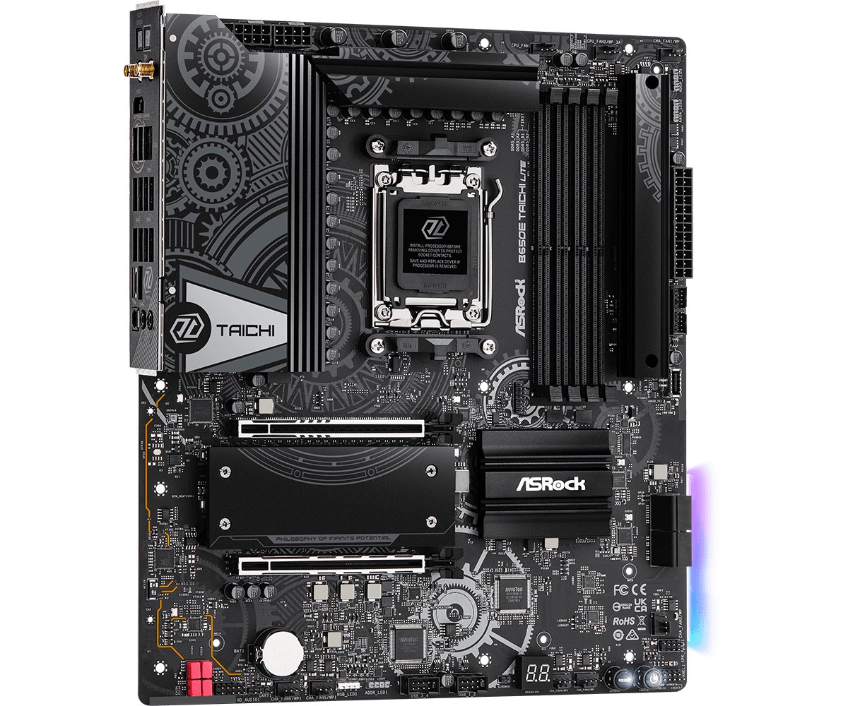 Pllakë amë Asrock B650E Taichi Lite AMD B650 Socket AM5 Extended ATX