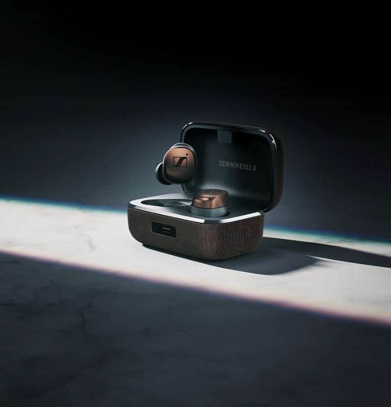 Kufje Sennheiser Momentum MTW4, Bluetooth, 7.5 orë bateri, IP54, të zeza/të bronzta