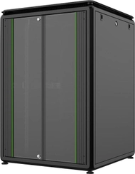 Kabinet rack dyshemeje Lanview RDL22U88BL, 22U, 800x800 mm, i zi