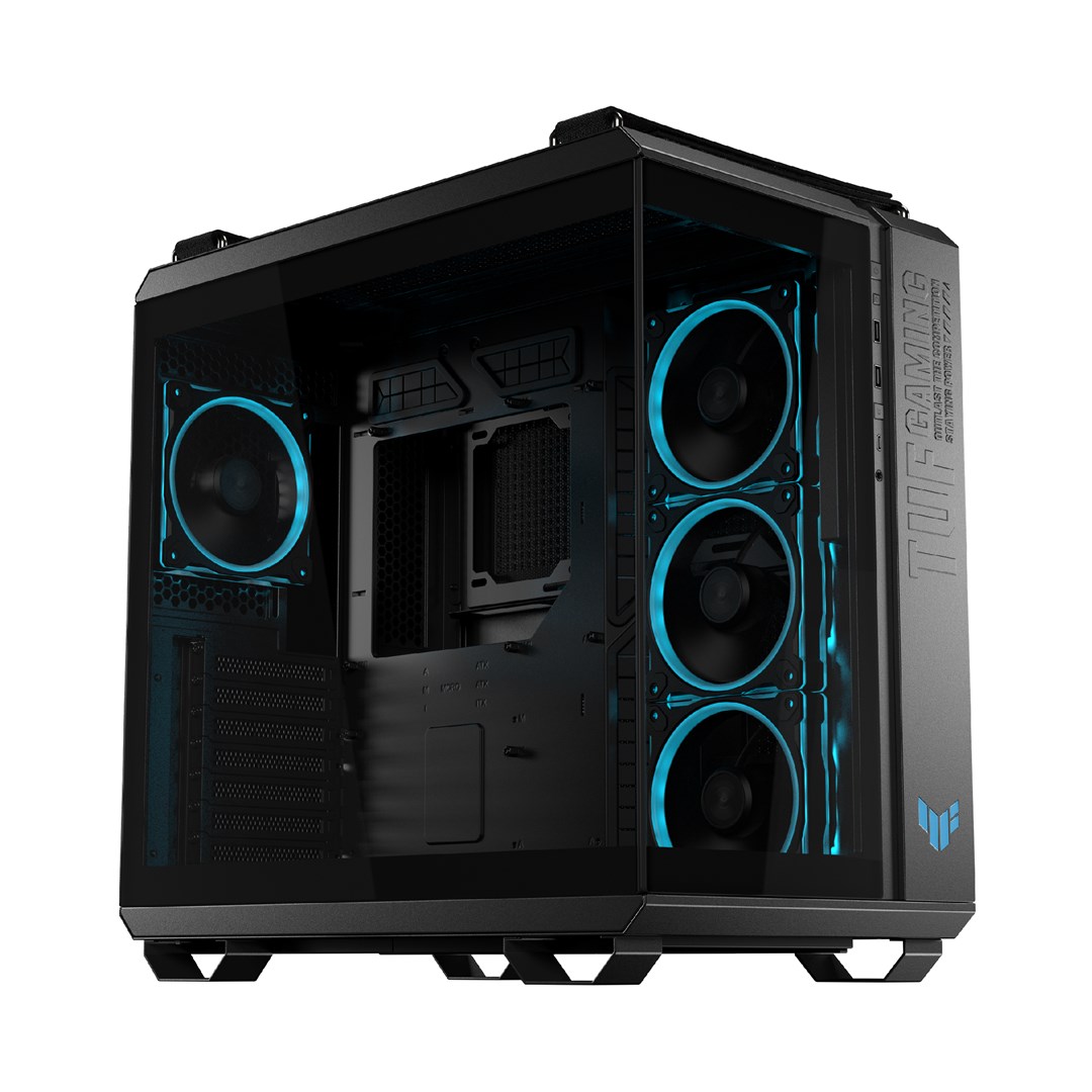 Kasë gaming ASUS TUF Gaming GT502 Horizon, mid tower, ARGB, e zezë