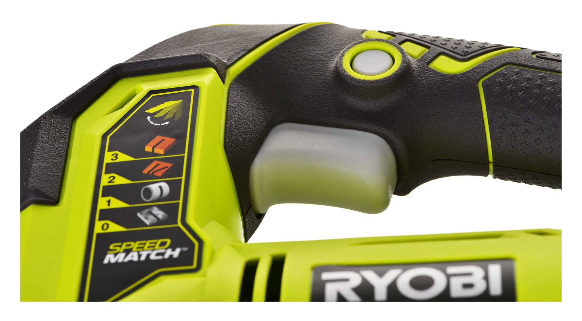 Sharrë orbitale Ryobi ONE+ R18JS0, 18V, pa bateri, jeshile