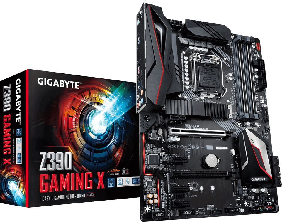 Pllaka amë Gigabyte Z390 GAMING X, Intel Z390 HDMI SATA 6Gb/s USB 3.1 ATX