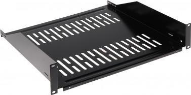 Rafte për RACK Delta Shelf 19" 2U P19-2U/459, thellësi 459mm, set 2 copë, metalike