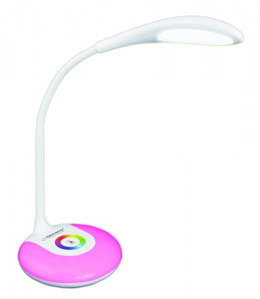 Lampë tavoline Esperanza ELD102, LED, RGB, e bardhë
