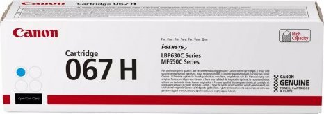 Toner Canon 067H, cyan