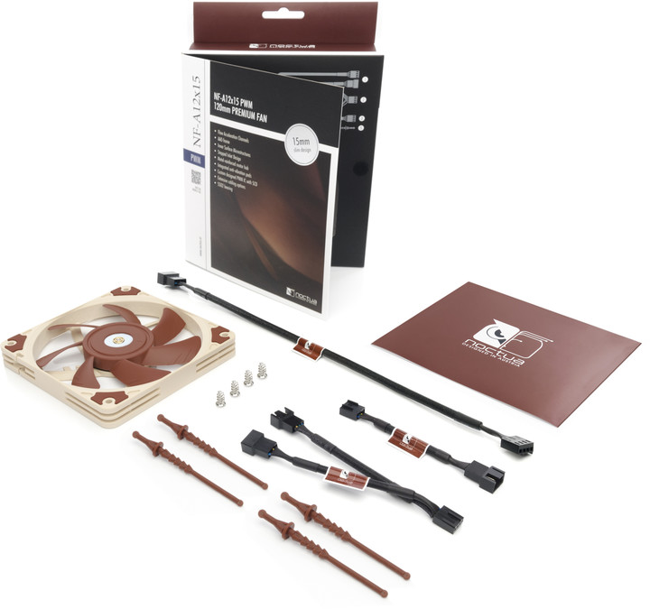 Ventilator Noctua NF-A12x15-PWM, 120x120x15mm