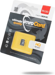 Kartë memorje Imro MicroSDHC, 16GB, Class 10 UHS I U1