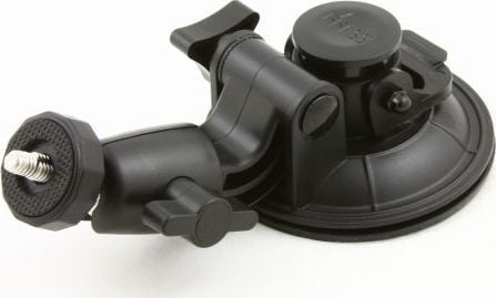 Tripod për kamera Xrec, me kupë thithëse, universal, i zi