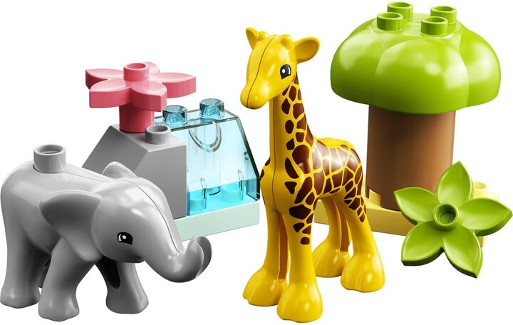 Set lodër LEGO® DUPLO® 10971 Wildlife of Africa, 10 pjesë